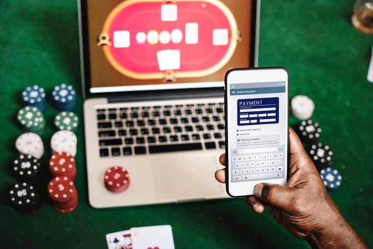 Antarmuka majur4d iOS Web menampilkan pasar Liga 1 dan fitur pembayaran DANA